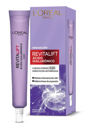 Contorno De Ojos L'oréal Paris Revitalift Ácido Hialurónico Tipo de piel Normal