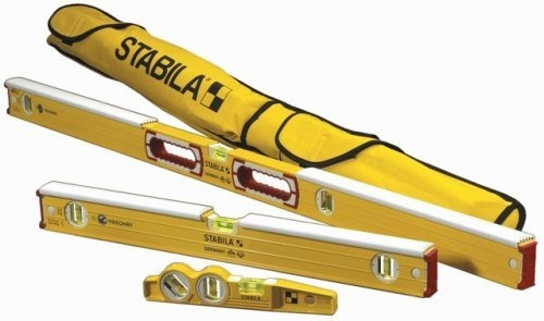 Stabila Kit Mason Incluye Level Escudo Torpedo Fundido