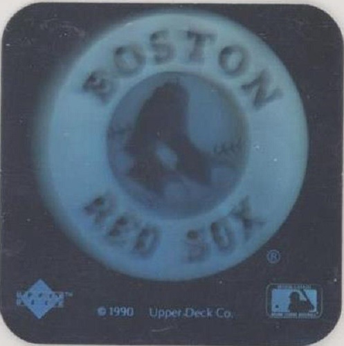 Mlb Holograma: Medias Rojas ( Red Sox ) Boston Upper Deck 90