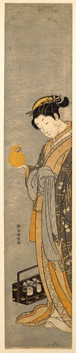 Lamina Fine Art Belleza Y Santidad Suzuki Harunobu 20x93 Cm