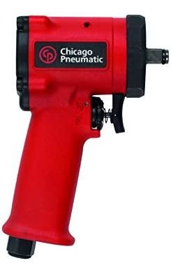 Chicago Pneumatic Cp7731 3/8  Stubby Llave De Impacto, Rojo