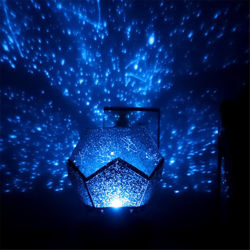 Colorido Estrellado Proyector Led Magia Noche Lámpara