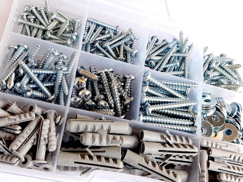 Kit Tornillo Parker,tarugos Arandelas Gavetero 425 Unidades