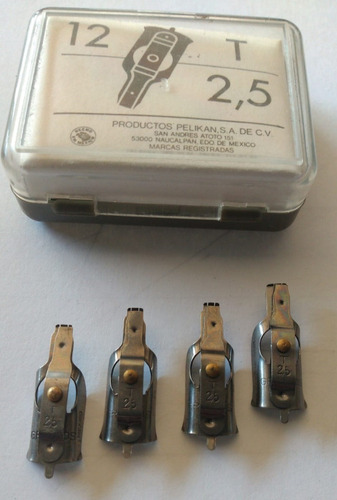 4 Plumillas Para Graphos Pelikan 2.5 T (Usado)