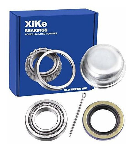 Xike 1 Set Trailer Axle Hub Bearings Wheel