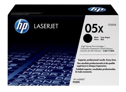 Hp 05x Alto Rendimeinto Negro Original Laserjet