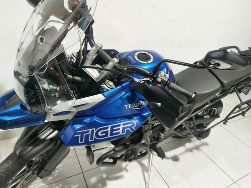 Imagem 12 de 12 de Triumph Tiger 800 Xcx Abs Azul 2018