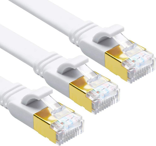 Cable Ethernet Cat 8, Paquete De 3 De 15 Pies De Alta V...