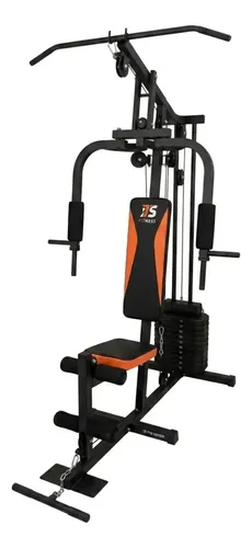 Estação Musculação Its Fitness 45kg Academia Casa Supino Voador E...