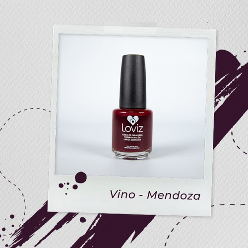 Vino - Mendoza | Esmalte De Larga Duración De 15ml