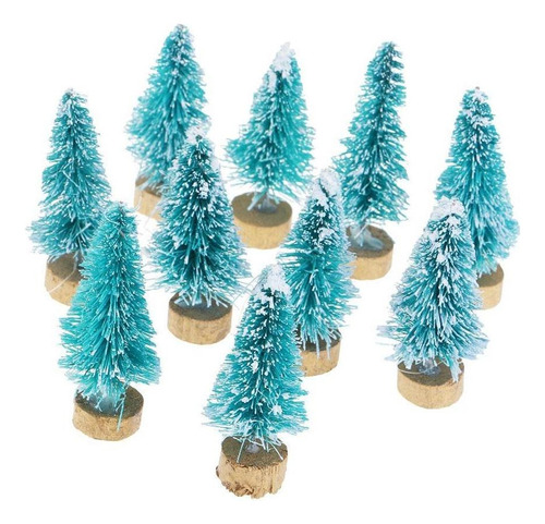 A Mini Decoración De Navidad Pequeños Pinos Árboles De