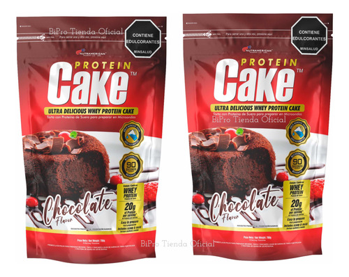 2 Protein Cake Upn, Torta De Prote - Unidad a $6246