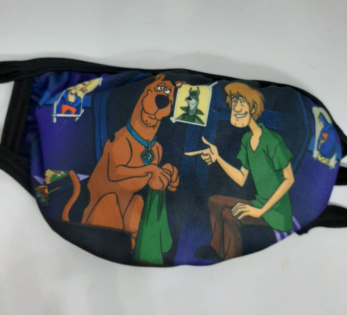 Barbijo De Scooby Doo Y Shaggy Para Chicos De 6 A 11 Años