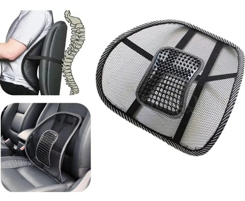 Respaldo Lumbar Ergonomico Asiento Auto Silla Postura 