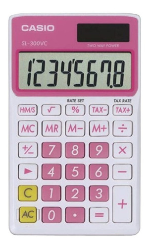 Calculadora Estandar Casio Inc Sl300vcpk Rosado