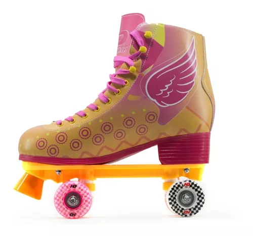 Patins Sou Luna Tradicional Quad Let's Skate 4 Rodas (36 BRA