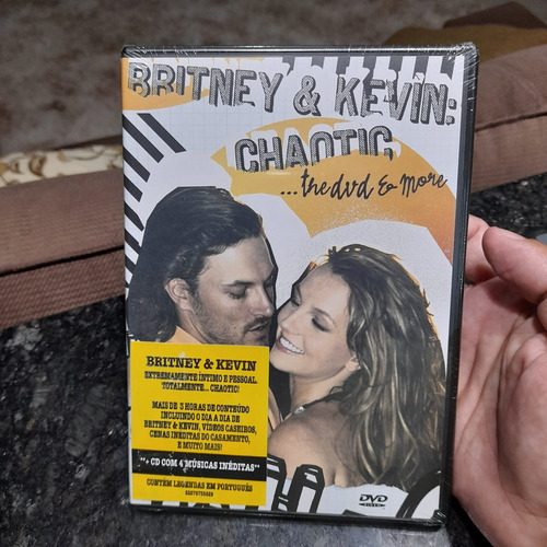 Dvd + Cd Britney Spears & Kevin Chaotic Lacrado 