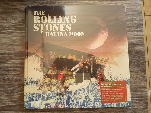 Rolling Stones - Havana Moon - Ed. Luxo Blu Ray + Dvd + 2 Cd