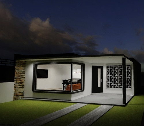 Planos De Casa De 7 X 18 Diseño Arquitectónico Arquitectura
