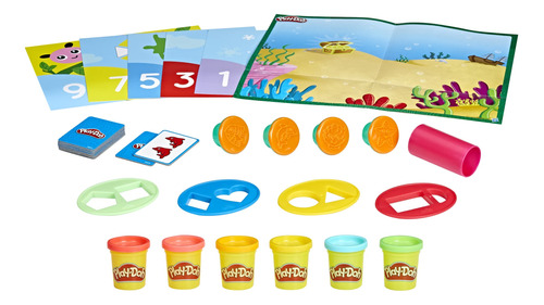 Play-doh Set De Juego Para Crear Y Contar Números, Juguete.