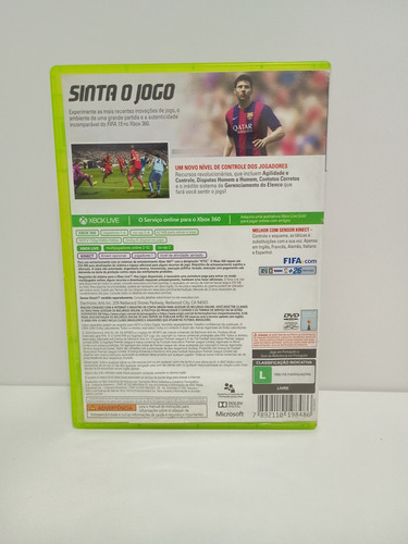 Jogo Fifa 15 Fifa 2015 Xbox 360 Mídia Física (português) (Usado)