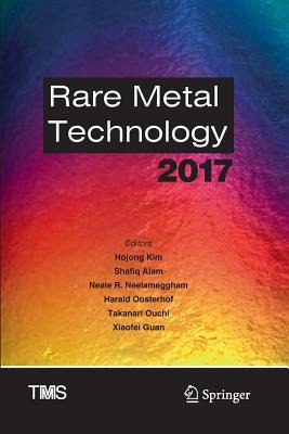 Libro Rare Metal Technology 2017 - Hojong Kim