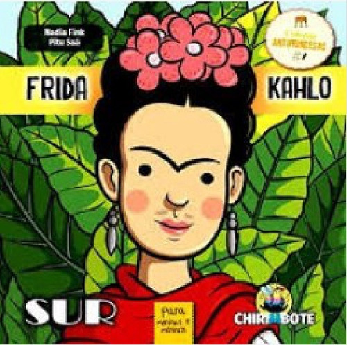 Frida Kahlo P/ Chicas+ Frida Y Zapata Y La Flor De La Muerte