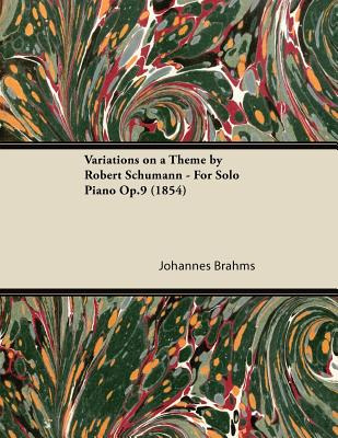 Libro Variations On A Theme By Robert Schumann - For Solo...