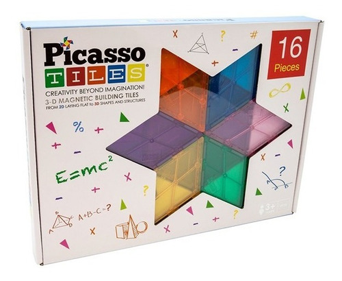 Pt16 Estilos De Geometría Juguetes Magneticos Picasso Tiles