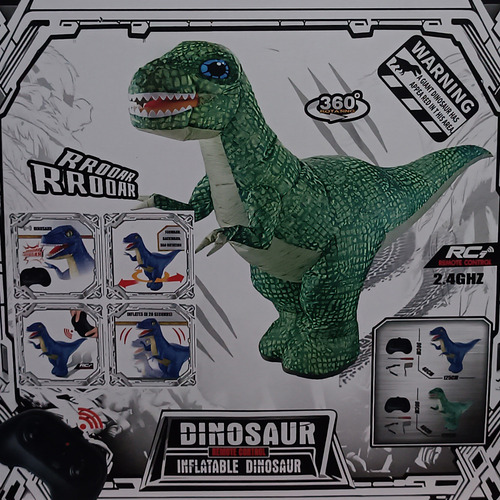 Dinossauro Inflável Com Controle Remoto Grande No Brasil