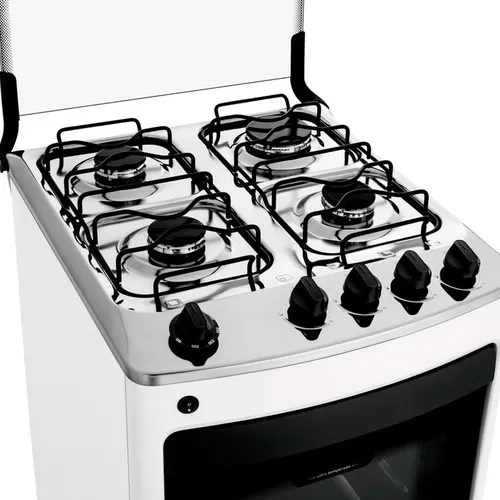 Cocina Consul A Gas 4 Hornallas Horno 58l Mesada Inox Loi