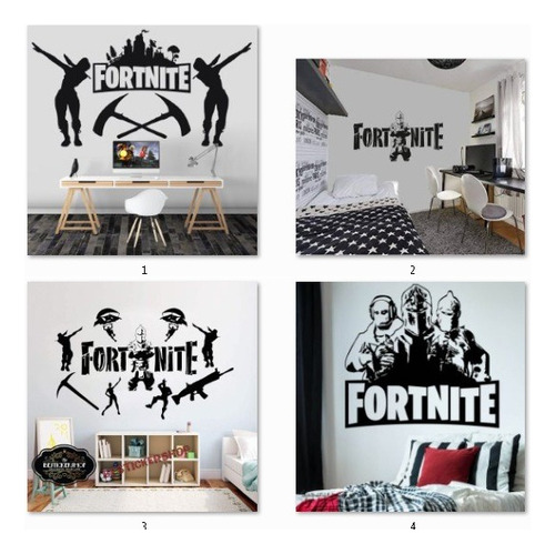 Calcomanias O Vinilos Decorativos Fortnite