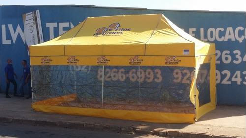 Tenda 3x6 Sanfonada + 1 Lat 6m + Frete Incluso 