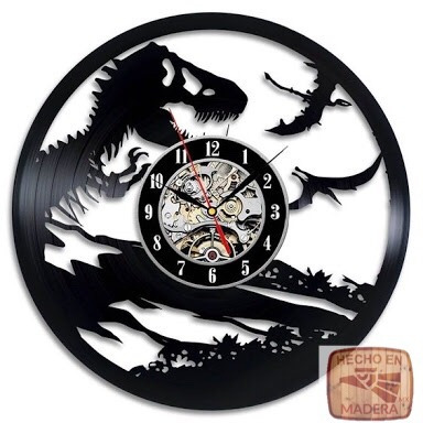 Reloj Corte Laser 0886 Jurassic Park Pterodactilos