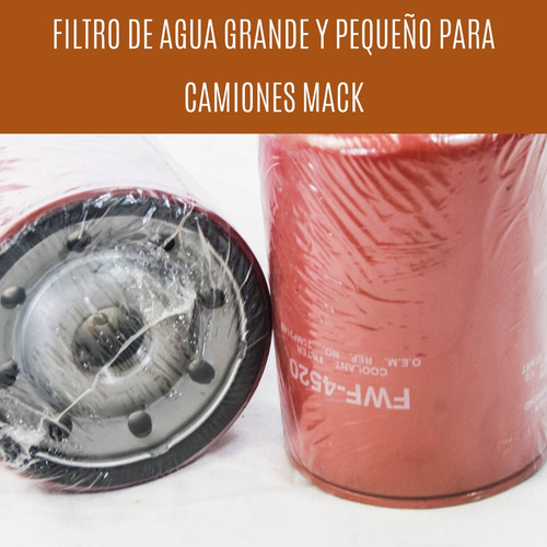 Filtro De Agua Grande Pequeño Mack 24428 24429