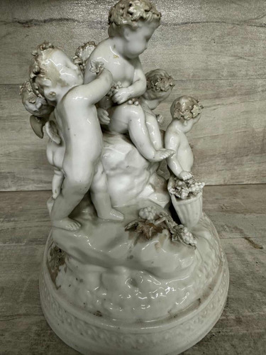 Espectacular Escultura De Colección Italiana 1900 (Usado)