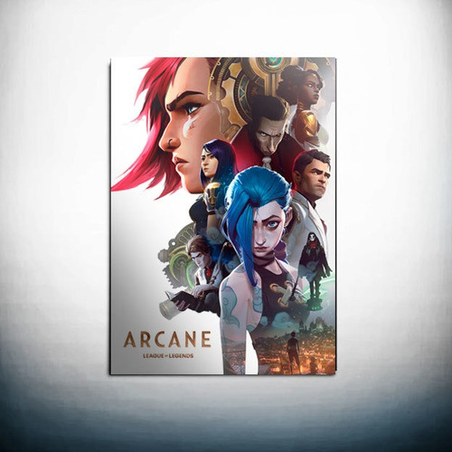 Poster Adesivo Arcane League Of Legends