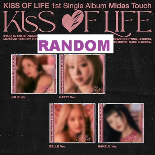 Kiss Of Life - Midas Touch Album Ver Jewelcase Original Kpop