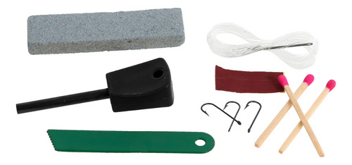 Cuchillo Supervivencia Mendoza Acero Inoxidable Con Brújula