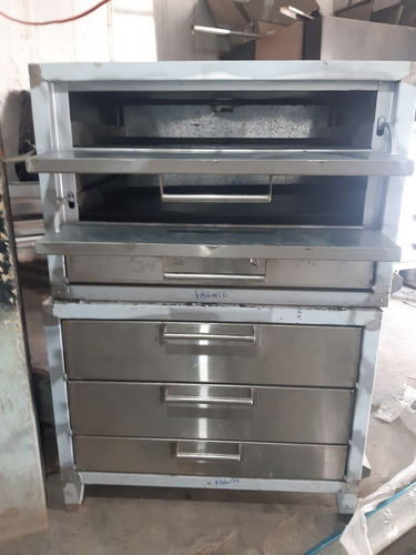 Imagen 1 de 3 de Horno En Acero Inoxidable Doble