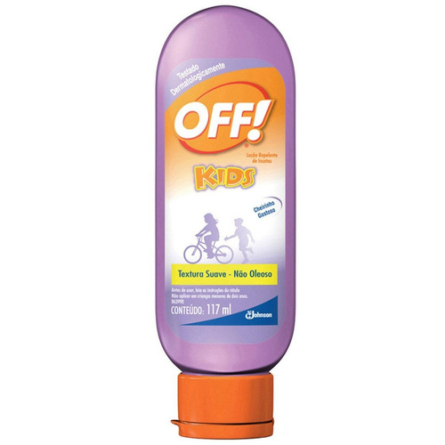 Off Loção Kids Repelente De Insetos 117ml