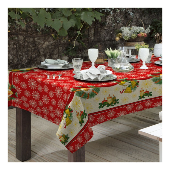 Toalha De Mesa De Natal 6 Lugares | MercadoLivre 📦 Toalha De Mesa De Natal 6 Lugares | MercadoLivre 📦