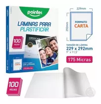 Comprar Laminas Para Plastificar Tamaño Carta 175micrones 100unidad