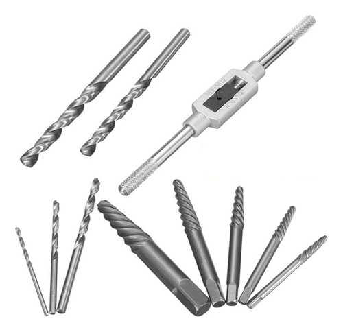  Kit De Tornillo De Rosca Izquierda+tornillero Macho Recto