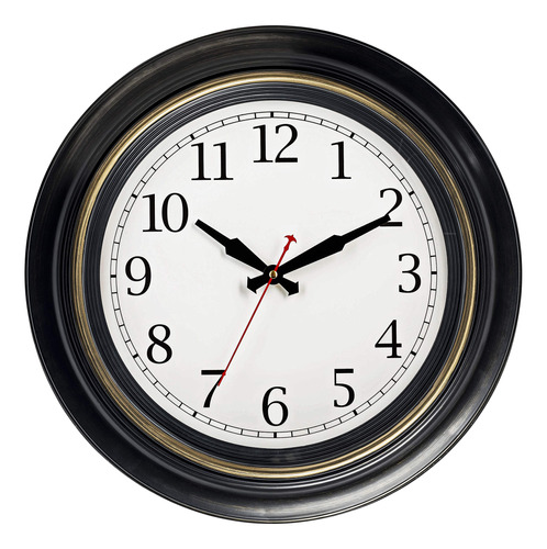 Bernhard Products Reloj De Pared Grande De 18 Pulgadas De Cu