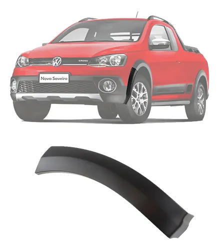 Moldura Parachoque Dianteiro Saveiro Cross G6 2013-2016