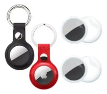 Comprar Funda Case Protector Llavero Apple Airtag Air Tag Cuero X2