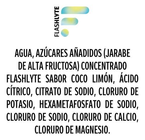 Bebida Hidratante Flashlyte Coco 625ml 6 Pack