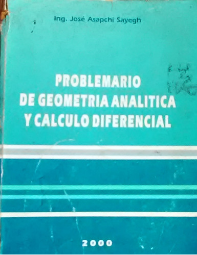 Prolemario De Geometria Analitica Y Calculo Diferencial 