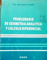 Comprar Prolemario De Geometria Analitica Y Calculo Diferencial 